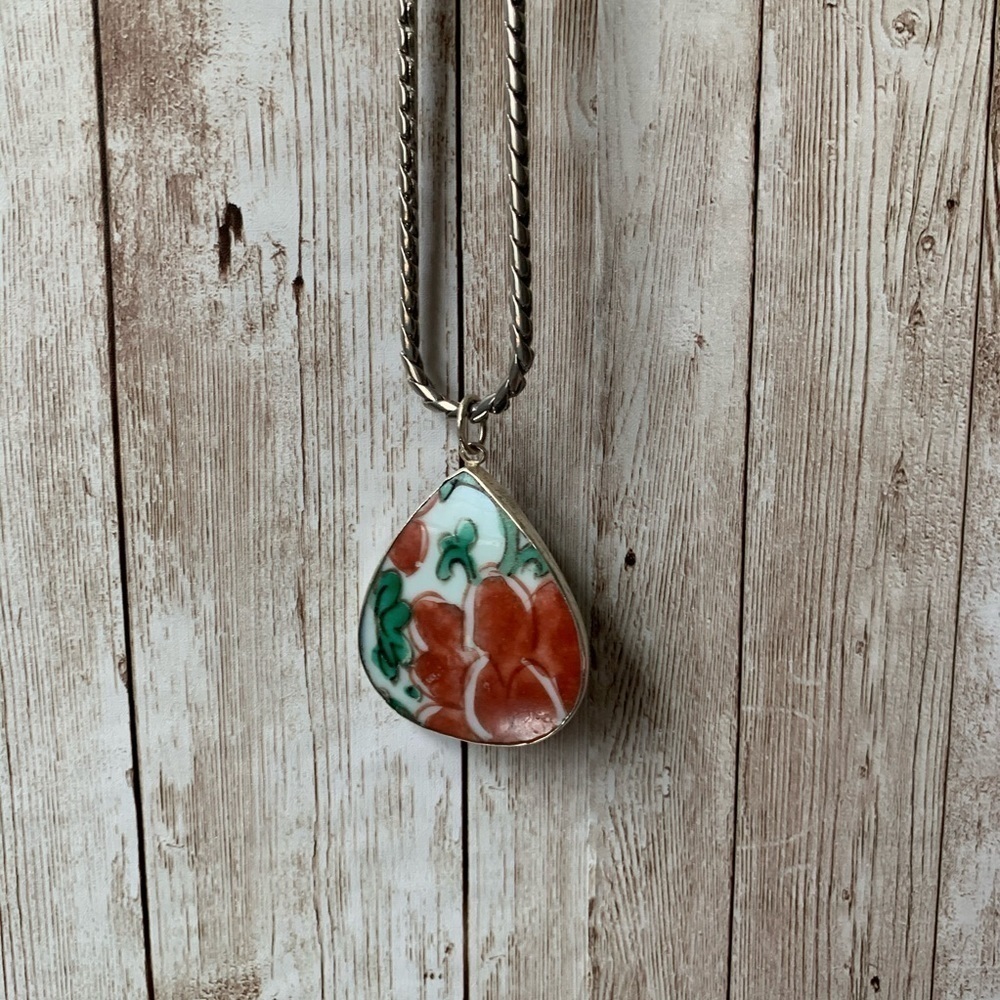 Handcrafted 925 necklace - Picture 2 of 6